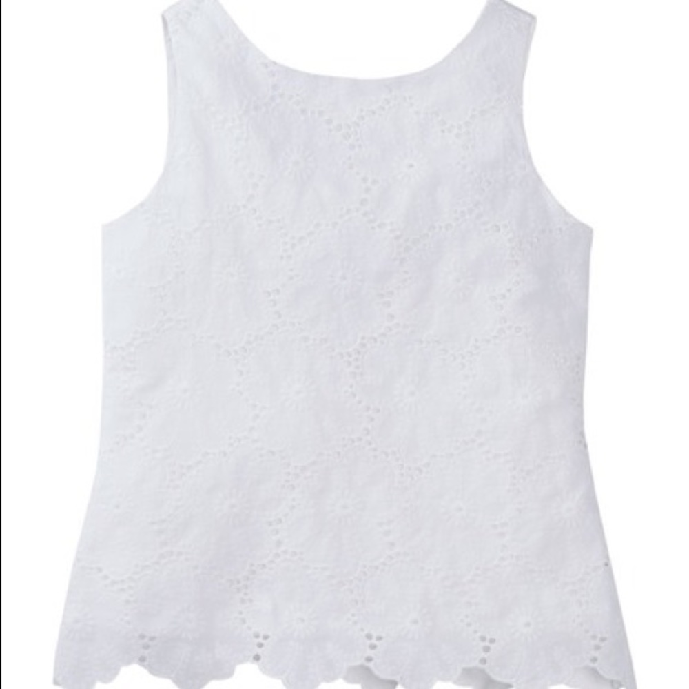 Kate Spade Eyelet Lace sleeveless Top!!